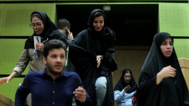 Video: first Terrorist Attacks in Iran, Start of confrontation