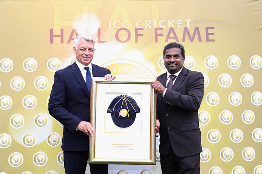 Sri Lanka Leg Spinner Muttiah Muralitharan Inducted in ICC Hall of Fame