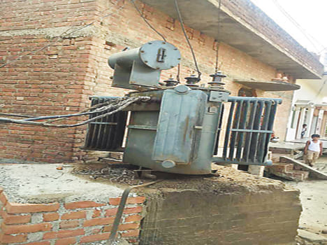 For the third time in a month the blower transformer
