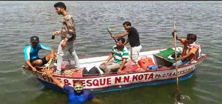 home guard found missing last seen on bank of river chambal 