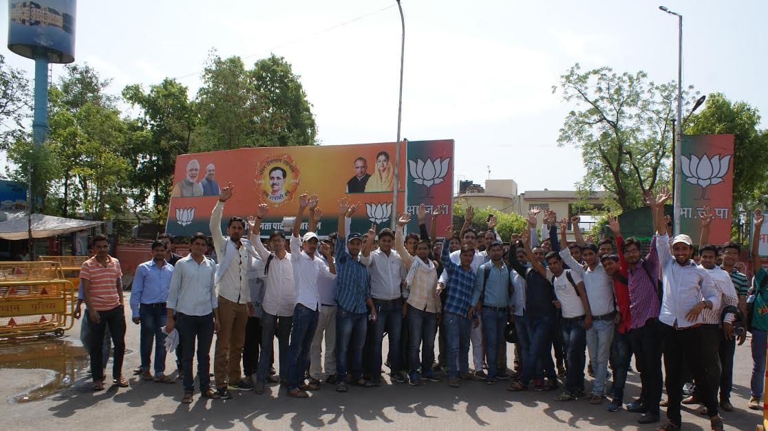 Candidates express their anger over the backlog
