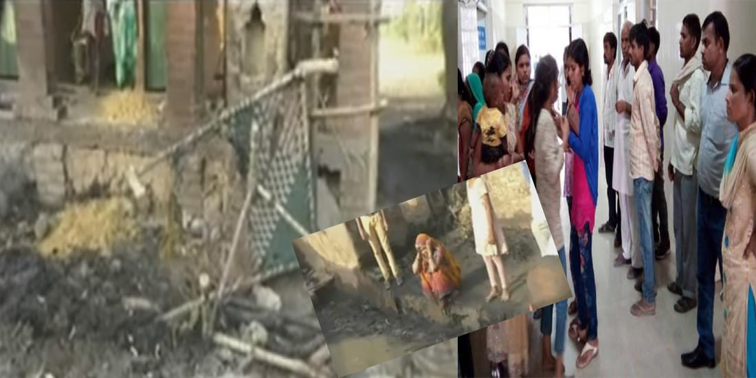 one dead and seven injured due to gas cylinder burst