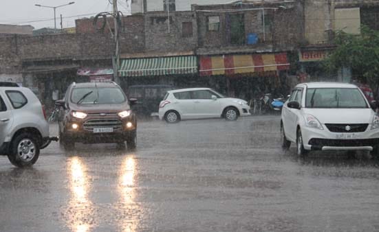 Jhajjam rainy Badera, the weather happened happy