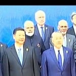 PM modi meets with Chinese president  Xi Jinping at SCO summit in Kazakhstan