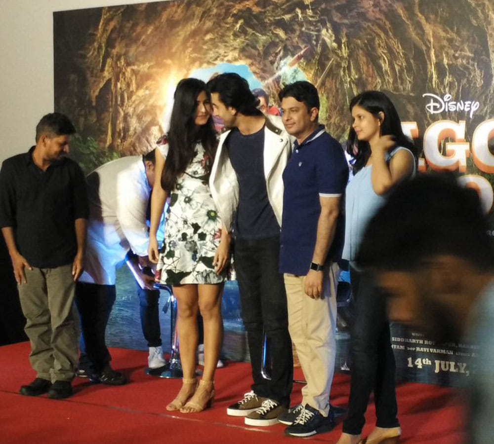 Ranbir Kapoor and Katrina Kaif breakup has not affected their chemistry in jagga jasoos song launch