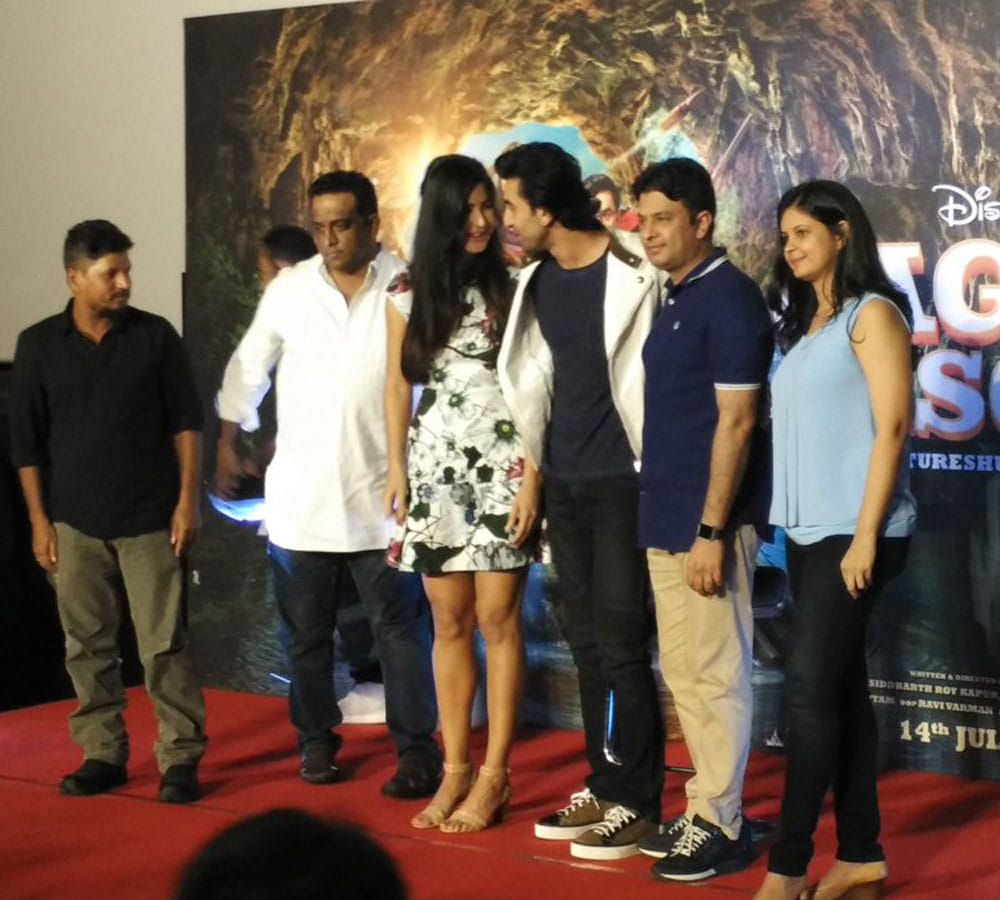 Ranbir Kapoor and Katrina Kaif breakup has not affected their chemistry in jagga jasoos song launch