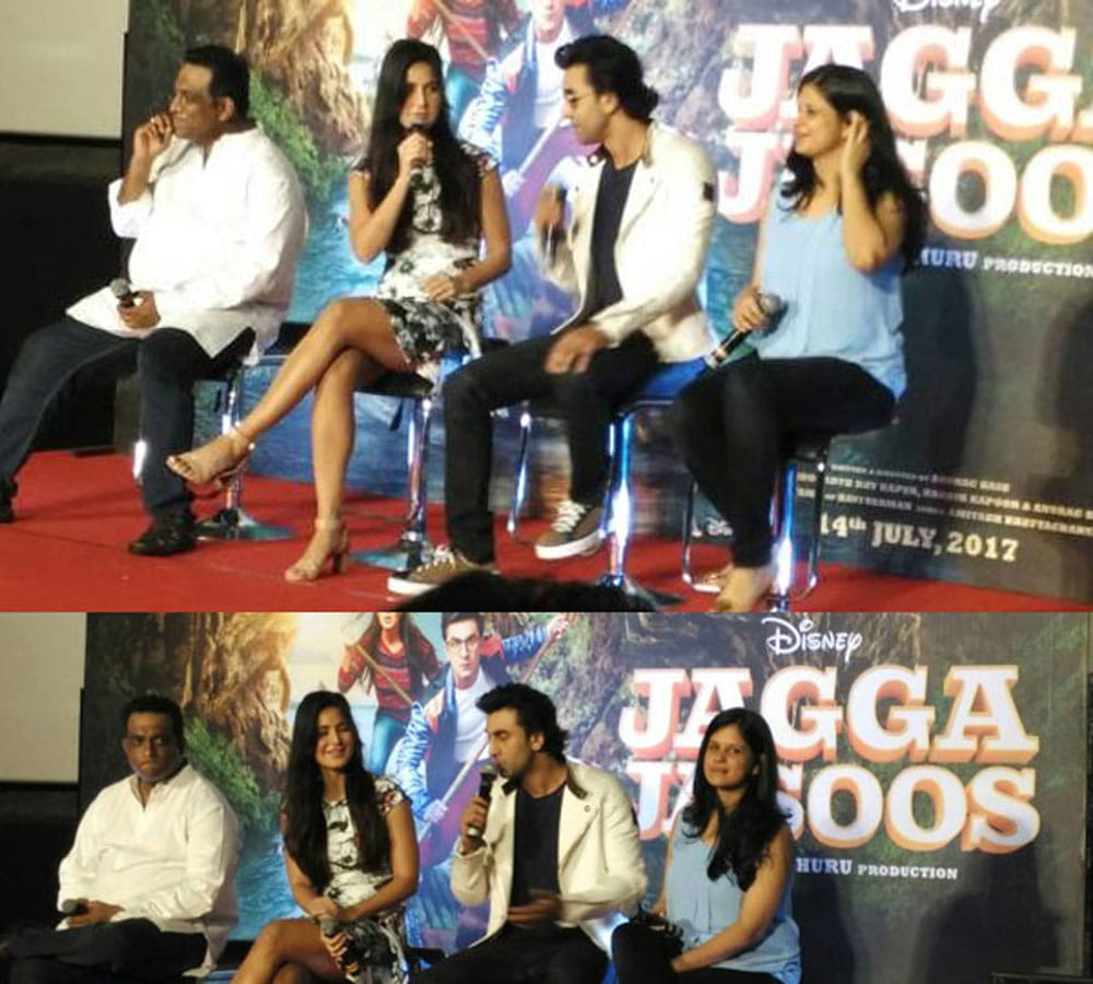 Ranbir Kapoor and Katrina Kaif breakup has not affected their chemistry in jagga jasoos song launch