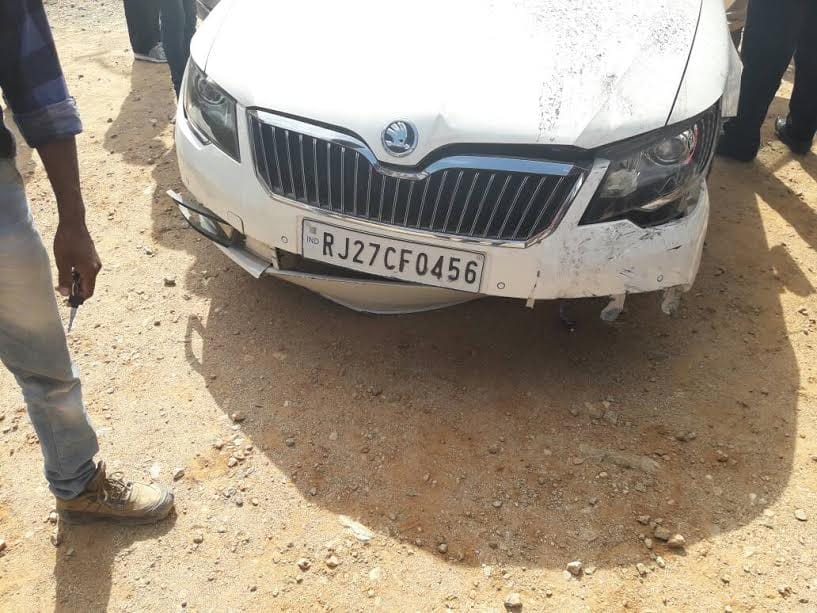 one woman dead in accident in udaipur