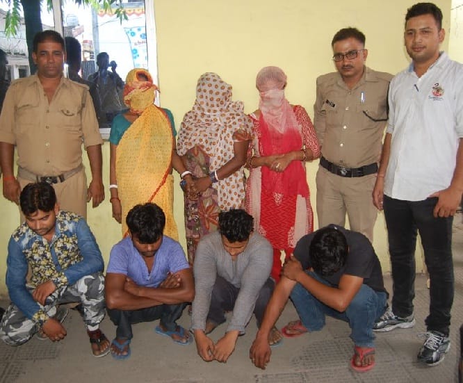 sex racket caught in rudrapur 