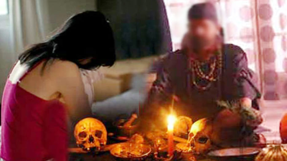 father handed daughter to tantric for treasure