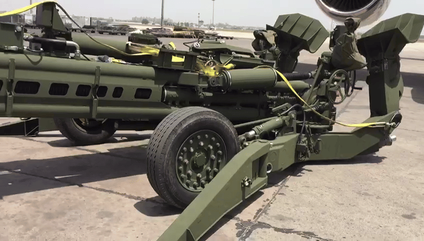 Test of howitzer gun start in pokhran of rajasthan