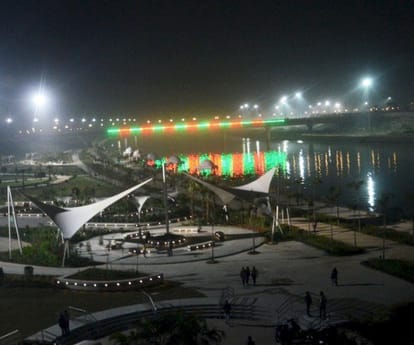  scam in gomti river front pariyojana in lucknow