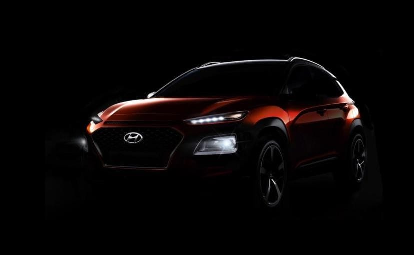 hyundai new sub compact kona teaser released