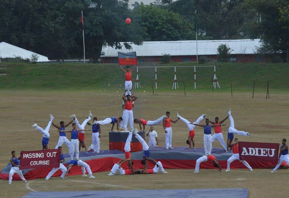 light and sound show in indian military academy 