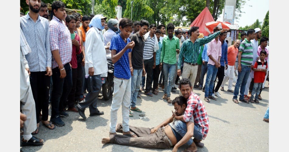 Many people ignored dying man on road in karnal