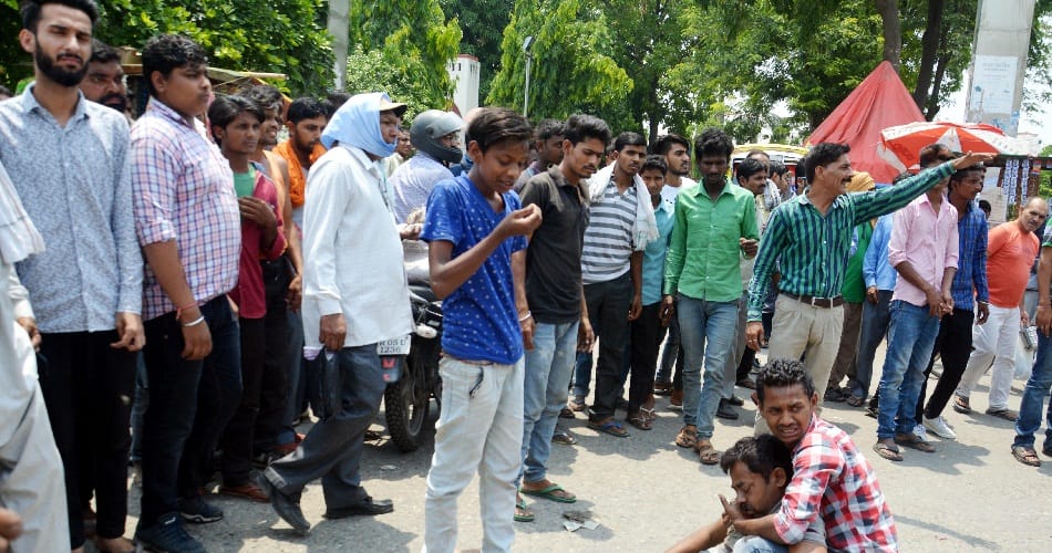  everyone ignored dying man on road in karnal