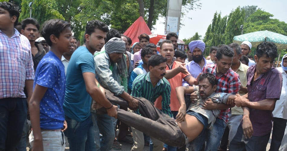  everyone ignored dying man on road in karnal