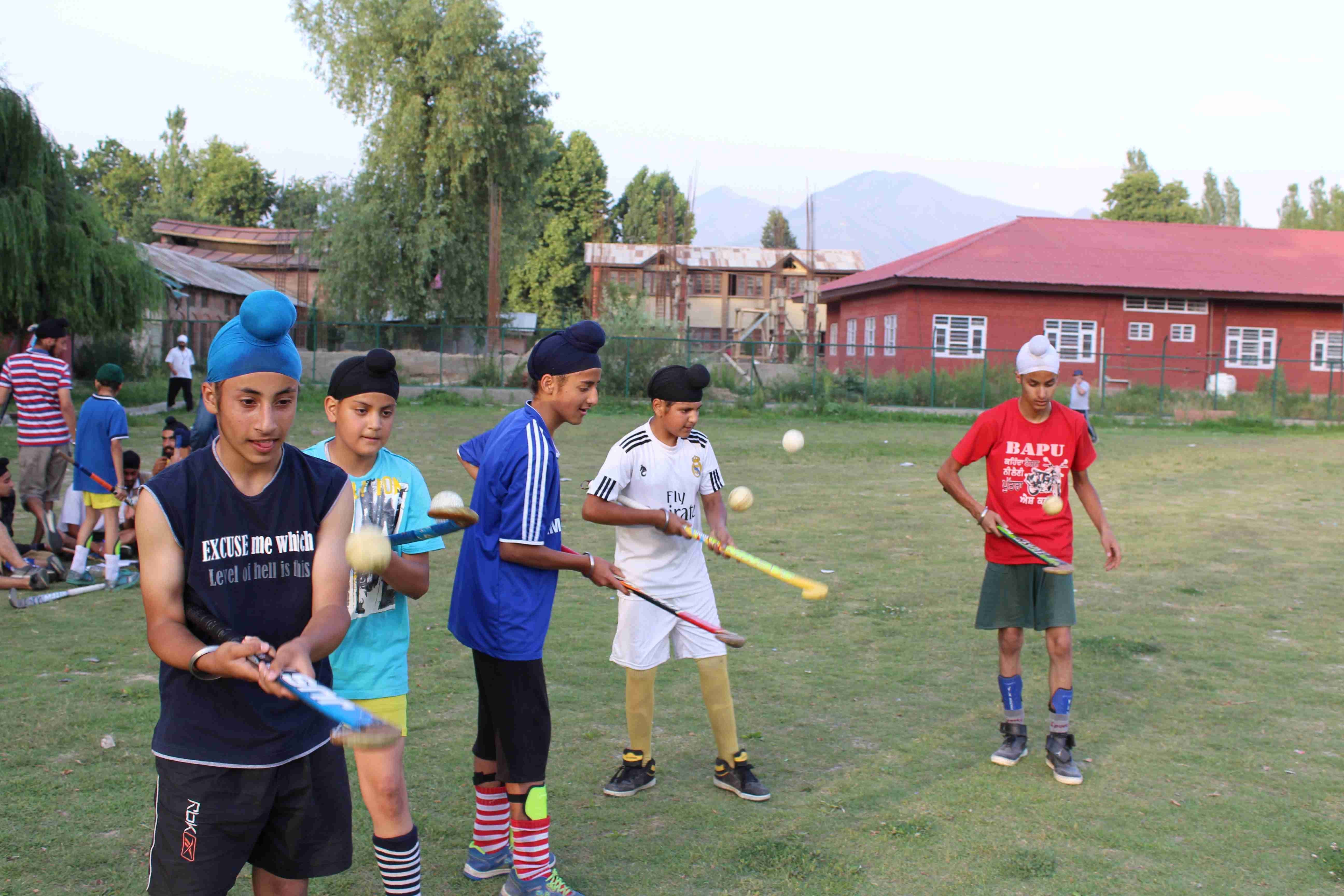 big INITIATIVE FOR HOCKEY IN KASHMIR