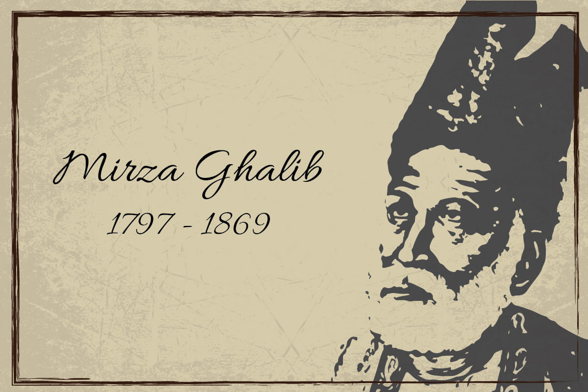 mirza ghalib death anniversary he said first time kaba e hindustan