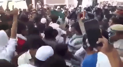 Slogans of Pakistan Zindabad, held in Rajasthan, alleged video viral !
