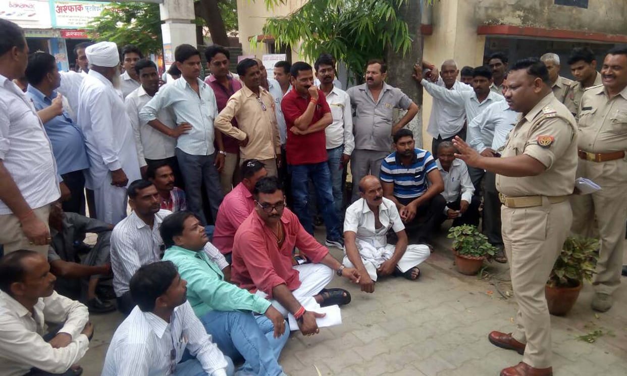 Pradhan did the action in Kotwali if the action was not taken.