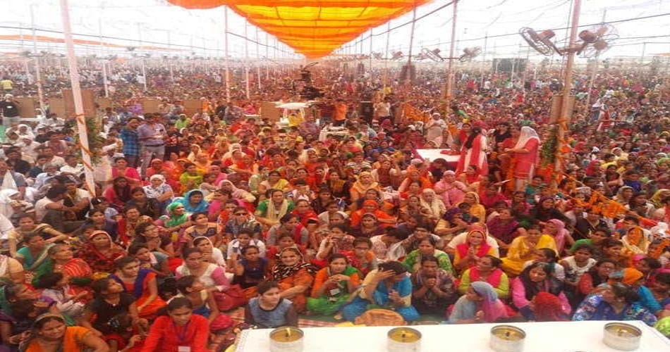 rampal followers made a function in panipat