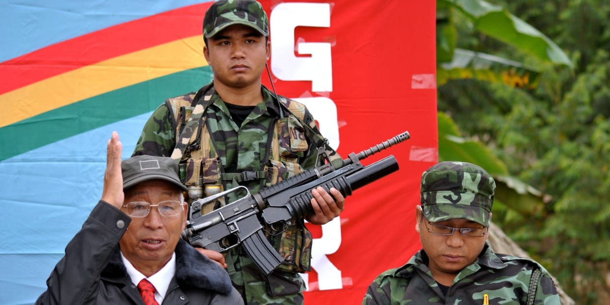NSCN-K Chairman SS Khaplang passed away due to a diabetic stroke, in Myanmar