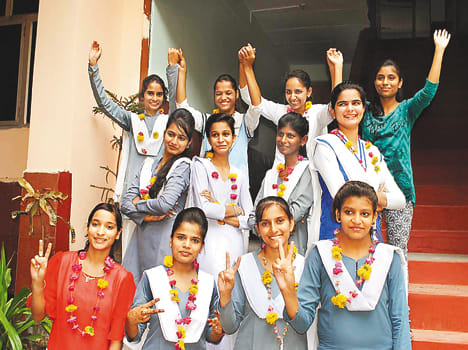 Inter: Alice at number 7 in the state, Shipra at 8th, Honey on 9th