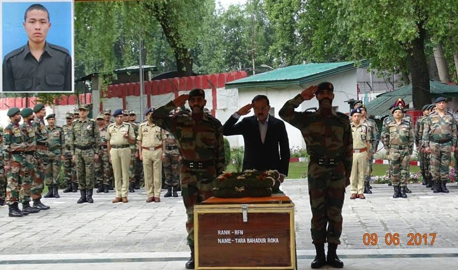 tributes paid to tara bahadur roka in srinagar