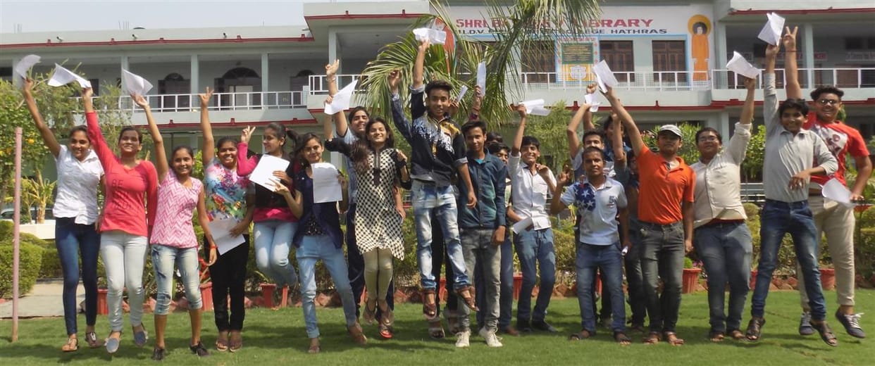 Hathras,Sarthi in high school, Ajit in Intermediate topper