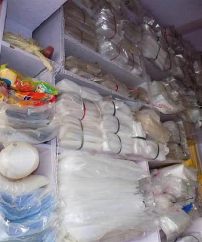 Plastic bag free day: 25 किलो पॉलिथीन जब्त, 48 हजार रुपये का जुर्माना वसूला Seized 25 kg polythene, fined Rs 48,000