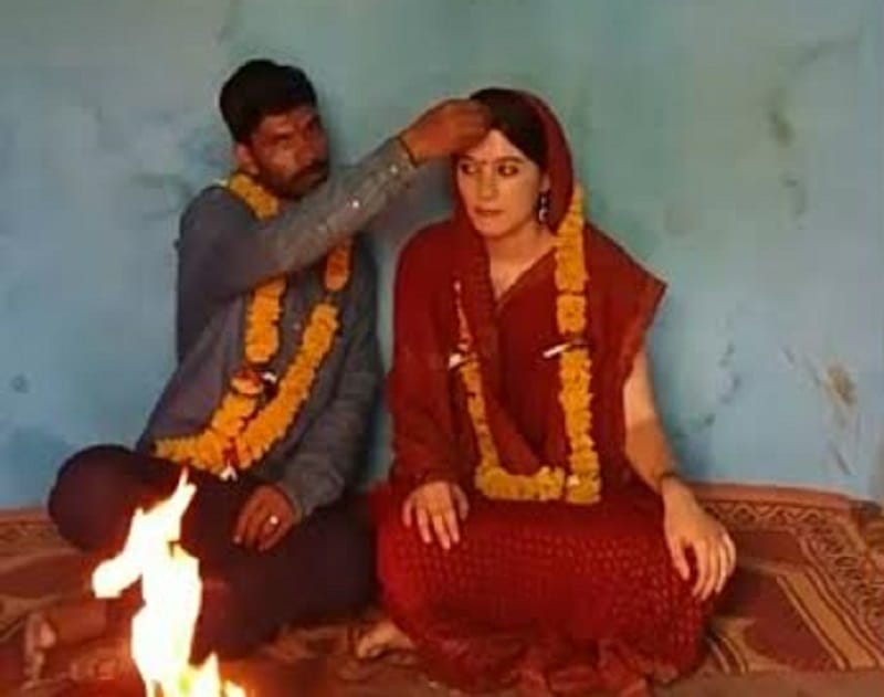 This girl came to India from England to marry 