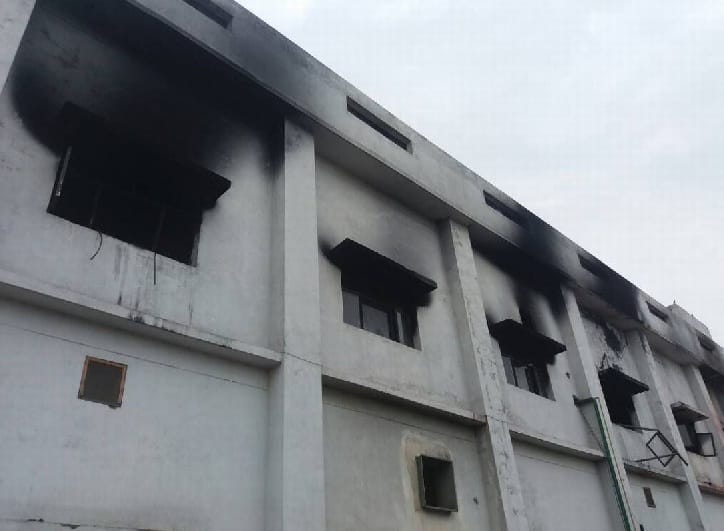 Factory fire, found in five hours