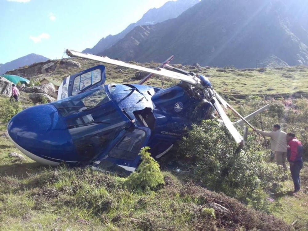 Helicopter with 16 people on board crashes in Russian far east