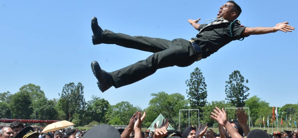  Indian Military Academy hosts colourful passing out parade 21 officers from Himachal Pradesh