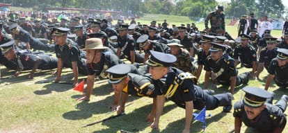  Indian Military Academy hosts colourful passing out parade 21 officers from Himachal Pradesh