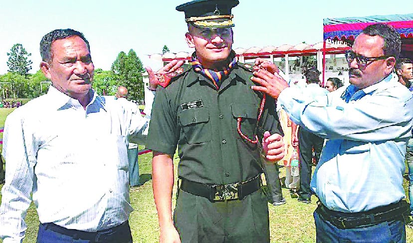 Devendra, Mukundanayam and Naaman became officers in the army