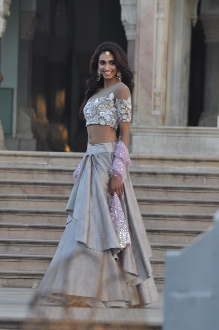 miss india contest rajasthan-models walk on heritage path in jaipur