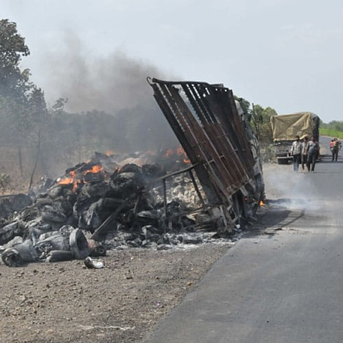 images of farmers protest in madhya pradesh in which shivraj singh chouhan govt is in questions