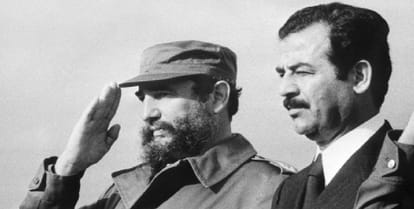 american soldier weep out at saddam hussein hanging