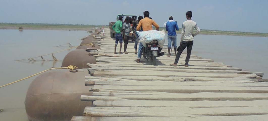 Traffic on the Pontoon Bridge is closed for seven days