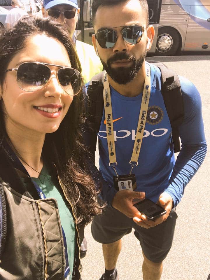 champions trophy 2017 social media says this girl is behind duck of virat kohli and ab devilliers