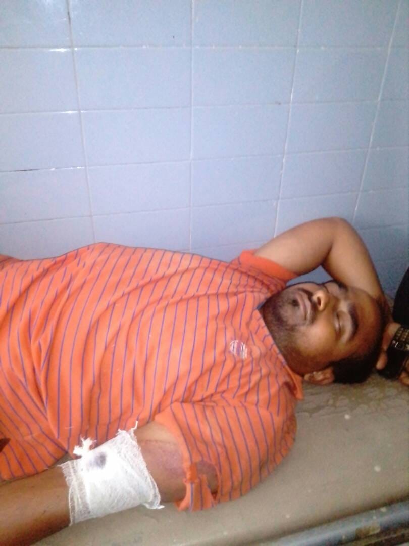  many injured in a bus accident in faizabad.