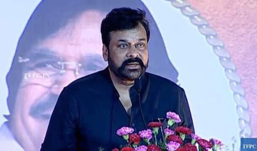 megastar chiranjeevi seen in twirled mustache look pic goes viral