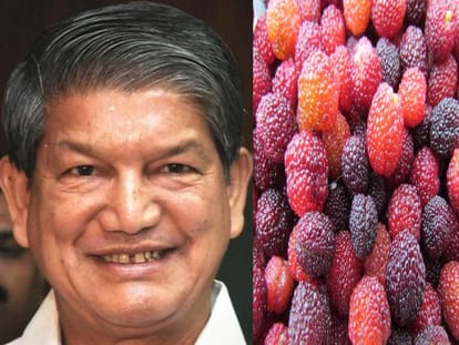 Harish Rawat doing the party after defeat..
