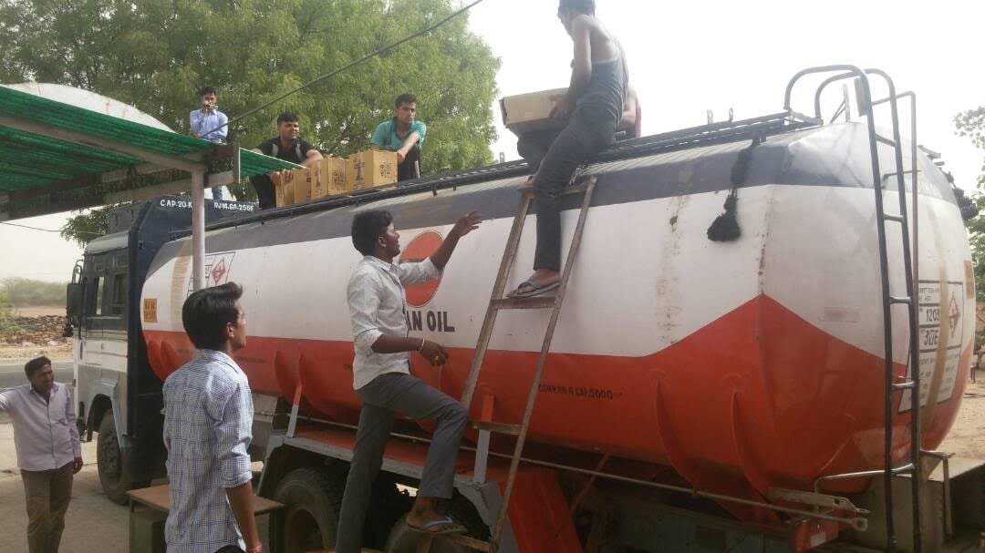 illegal liquor seized in jodhpur
