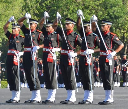 Dehradun IMA Passing Out Parade.