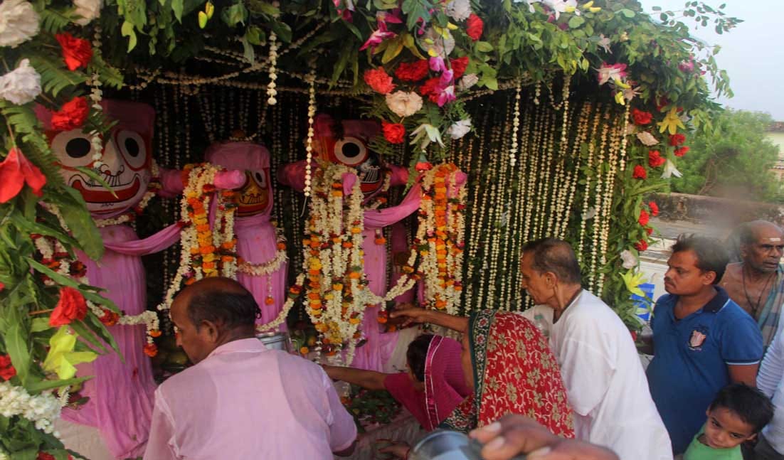 god bishnu get sick after heavy bath
