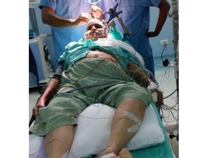  A risky surgery in ram manohar lohia institute in Lucknow.