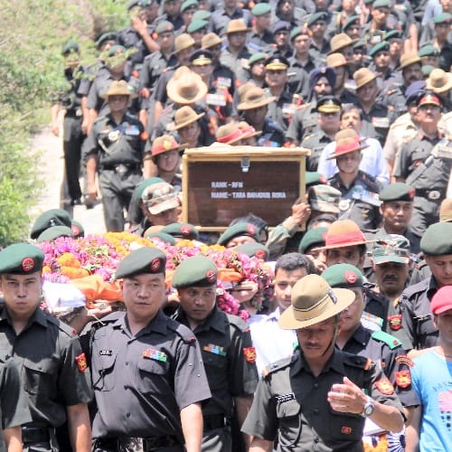 gorkha regiment Martyr tara bahaudur mother kamla roka story